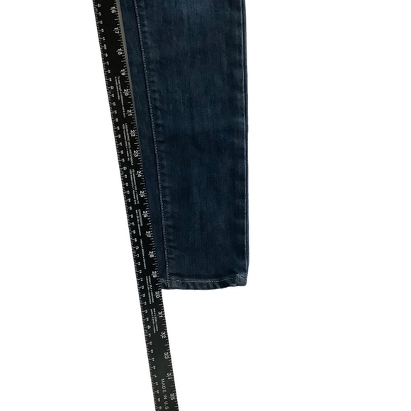 PAIGE Women's Peg Skinny Jeans - Dark Blue - Picture 7 of 9